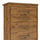 Gaveteiro Para Quarto 5 Gavetas Ipê Nobre Elegance 2087 Batrol