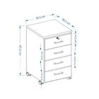 Gaveteiro Paris Organizador - Branco