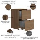 Gaveteiro Pasta Suspensa 2 Gavetas Frame F205 Kappesberg