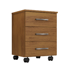 Gaveteiro Petrópolis Organizador De Escritório Madeira Freijó