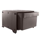 Gaveteiro Plástico 1 Gaveta Kz Container  Cinza Fosco