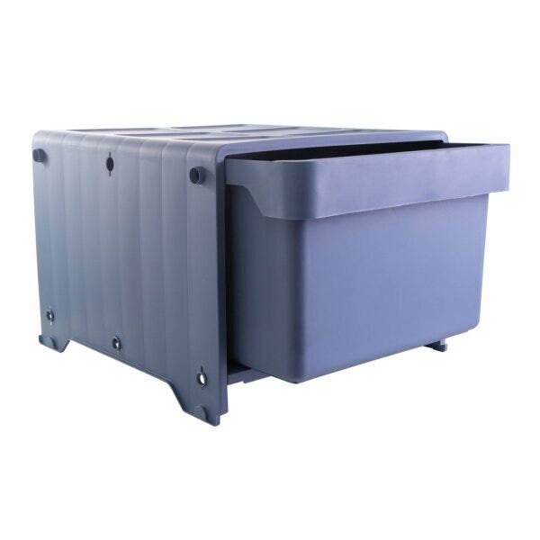 Gaveteiro Plástico 1 Gaveta Kz Container Jacaranda | Leroy Merlin