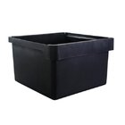 Gaveteiro Plástico 1 Gaveta Kz Container  Preto