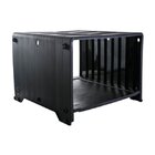 Gaveteiro Plástico 1 Gaveta Kz Container  Preto