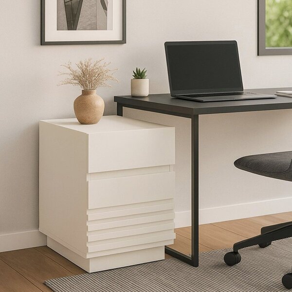 Gaveteiro Ripado Com 2 Gavetas Samambaia Cabecasa Madeiraorig