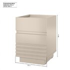 Gaveteiro Ripado Com 2 Gavetas Samambaia Cabecasa Madeiraorig