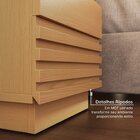 Gaveteiro Ripado Com 2 Gavetas Samambaia Cabecasa Madeiraorig