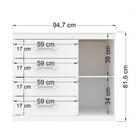 Gaveteiro Sapateira 1.4 Rolling Branco