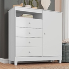 Gaveteiro Sapateiro Infantil Madalena Branco