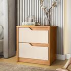 Gaveteiro Street Carvalho Grife Off White