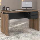 Gaveteiro Suspenso Com 2 Gavetas Para Fixar Sob Tampo Preto