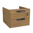 Gaveteiro Suspenso Versátil 2 Gv Marrom