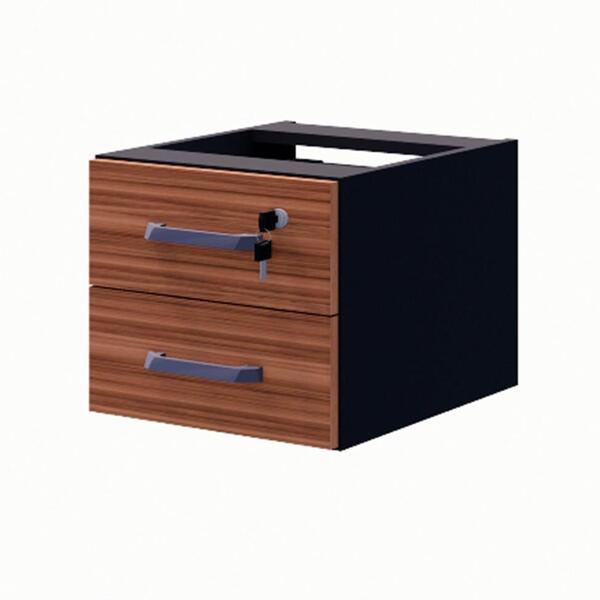 Gaveteiro Suspenso Yaris 2 Gv Nogal Sevilha E Preto