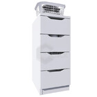 Gaveteiro Top Com 04gavetas Branco