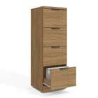 Gaveteiro Versátil 4 Gv Marrom