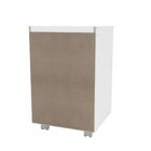 Gaveteiro Volante 1 Gaveta 1 Porta Liberdade  Branco