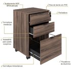 Gaveteiro Volante 2 Gavetas E 1 Gaveta Para Pastas Kugv43 Kua