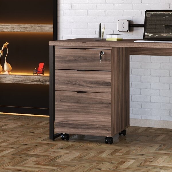 Gaveteiro Volante 2 Gavetas E 1 Gaveta Para Pastas Kugv43 Kua