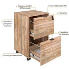 Gaveteiro Volante 2 Gavetas Para Pastas Kugv42 Kuadra Espress