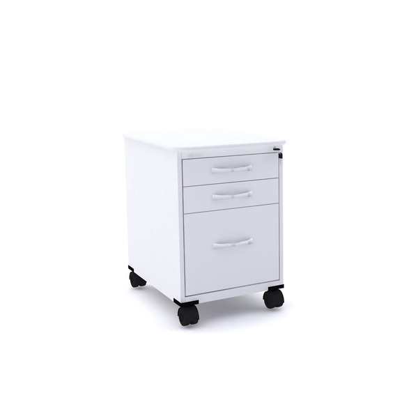 Gaveteiro Volante 3 Gavetas Pandin Maxxi - Branco