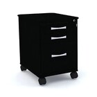 Gaveteiro Volante 3 Gavetas Pandin Maxxi - Preto