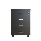 Gaveteiro Volante Com 4 Gavetas Para Escritório Ou Home Offic