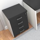 Gaveteiro Volante Com 4 Gavetas Para Escritório Ou Home Offic