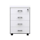 Gaveteiro Volante Com 4 Gavetas Para Escritório Ou Home Offic