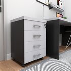 Gaveteiro Volante Com 4 Gavetas Para Escritório Ou Home Offic