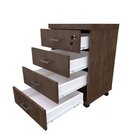 Gaveteiro Volante Com 4 Gavetas Para Escritório Ou Home Offic