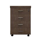 Gaveteiro Volante Com 4 Gavetas Para Escritório Ou Home Offic