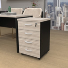 Gaveteiro Volante Para Escritório Com 4 Gavetas Netmobil - Du