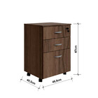 Gaveteiro Volante Web0319 2 Gavetas E 1 Pasta Web Office