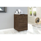 Gaveteiro Zanzini Intelectual Plus Com 4 Gavetas E Rodízios