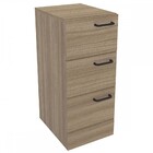 Gaveteiro Zurique 3 Gavetas Castanho - Politorno