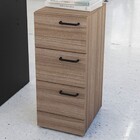 Gaveteiro Zurique 3 Gavetas Castanho - Politorno