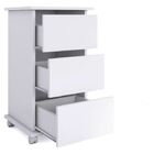 Gaveteiros Com Rodinhas Branco - Branco