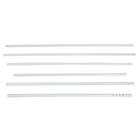 Gazebo 3x3 Rafia Branco/azul Mor