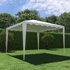 Gazebo Aço Pico 3x3m Branco Naterial