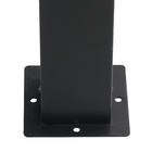 Gazebo Alumínio e Policarbonato Retangular Volta Cinza 270x360x300cm Naterial