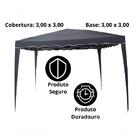 Gazebo Articulado 3x3  Azul