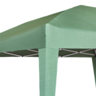 Gazebo Articulado Aço e Poliéster Verde 2,55x2,95x2,95m Origami Naterial