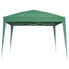 Gazebo Articulado Aço e Poliéster Verde 2,55x2,95x2,95m Origami Naterial