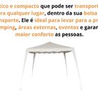 Gazebo Articulado Base 3x3  Branco