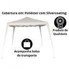 Gazebo Articulado Base 3x3  Branco
