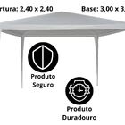 Gazebo Montável 3x3  Branco