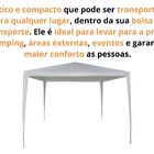 Gazebo Montável 3x3  Branco