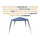 Gazebo Montável Base 3x3  Azul