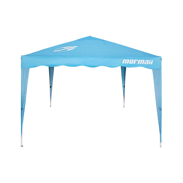 Gazebo Poliéster Dobrável Alumínio 3x3m Azul Turquesa Mormaii