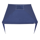 Gazebo Poliéster e Aço Articulável Azul 2,6x3x3m BelFix